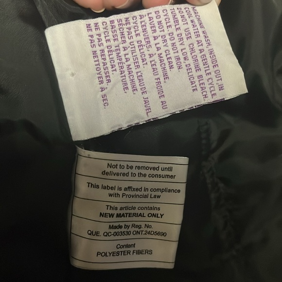 ⭐️ HOST PICK ALIA Size M Womens Black&Grey/White Faux Fur Winter Jacket/Coat $60 - Picture 12 of 14